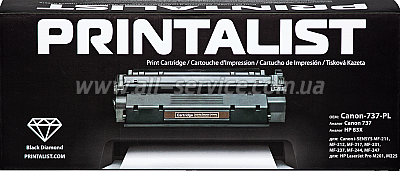 �������� PRINTALIST Canon MF212/ 227/ HP LJ M125/ 127 ������ Canon 737/ CF283X (Canon-737-PL)
