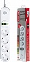 ������� ������ �olorWay 4 �������/ 4USB White 2M (CW-CHE44W)