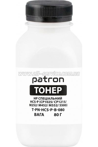 ����� Patron HP CLJ CP1025/ CP1215/ M252/ M452/ M552/ 5500 ����� 80� Black (PN-HCS-P-B-080)