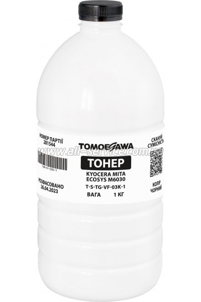 ����� Tomoegawa Kyocera Mita Ecosys M6030 ����� 1�� Black (TSM-VF-03K-1)