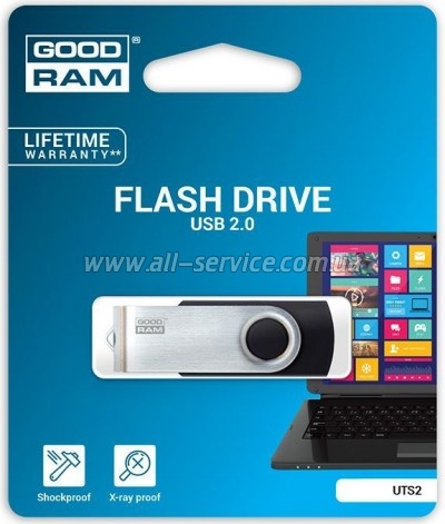 64GB GOODRAM UTS2 Twister Black