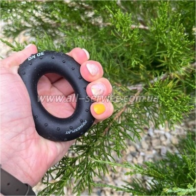  PowerPlay PP-4338 Hand Grip Hard 30   (PP_4338_Black_30kg)