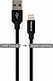 Кабель Colorway USB - Apple Lightning 2.1А 1м черный (CW-CBUL004-BK) Кабель Colorway USB - Apple Lightning 2.1А 1м черный (CW-CBUL004-BK)