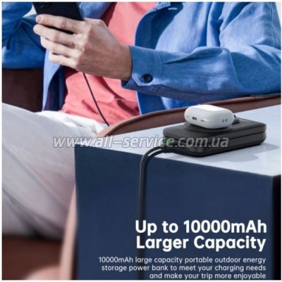 ������� ������������� Choetech Magnetic Wireless 10000mAh 20W (B750-CCBK)