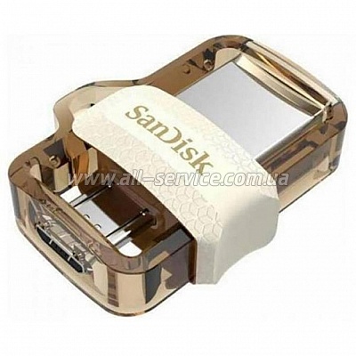  SanDisk 128GB USB 3.0 Ultra Dual Drive m3.0 OTG (SDDD3-128G-G46)