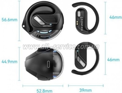 �������� Vention OpenBeat O12 Black (NBUB0)