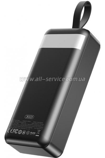 ������� ������������� XO 30000mAh, PD/20W, QC/22.5W, with light, black (PR240_Black)