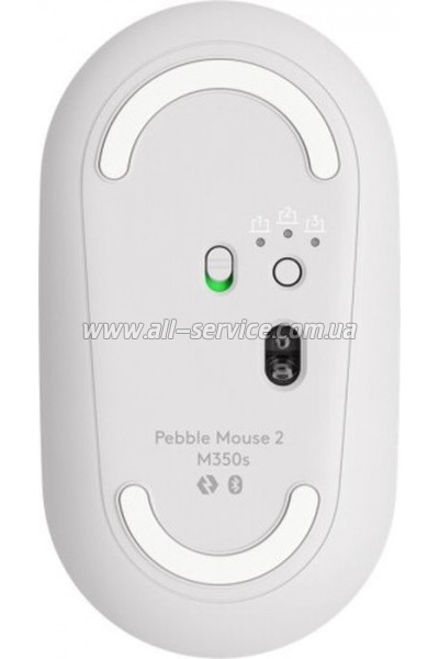  Logitech Pebble M350s Wireless White (910-007013)