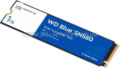  SSD M.2 2280 1TB SN580 Blue WD (WDS100T3B0E)