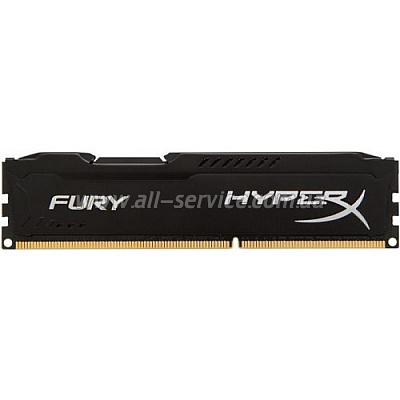  4Gb KINGSTON HyperX OC DDR3 1866Mhz CL10 Low Fury Black (HX318LC11FB/4)