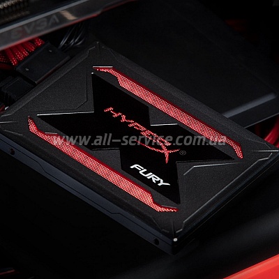 SSD  2.5" HyperX Fury RGB 240GB SATA 3D TLC (SHFR200/240G)