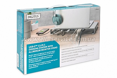 - Digitus USB Type-C 11in1 Silver (DA-70881)
