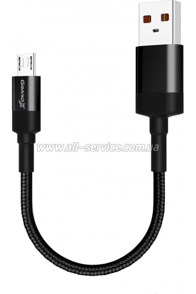 ���� ������ USB 2.0 AM to Micro 5P 0.2m Grand-X (FM-20M)