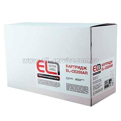  HP LJ CE255A (EL-CE255AR) EXTRA Label