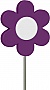 Столбик для подвязки LANDHAUS 4,5 х 27см Фиолетовый Emsa (EM513476)