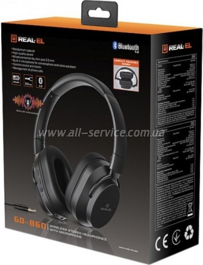  REAL-EL GD-860 Black