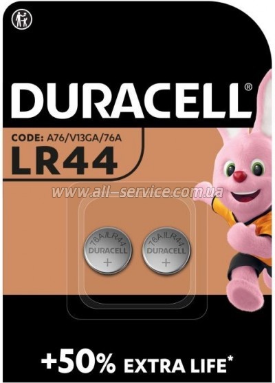  Duracell LR44 / V13GA / A76 * 2 (5000394504424 / 5007795)