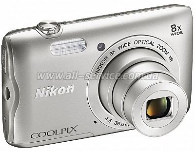   NIKON Coolpix A300 silver (VNA960E1)