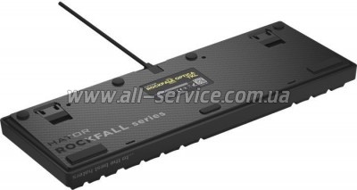  Hator Rockfall 2 Optica TKL Black USB Black (HTK-730)
