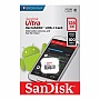   SanDisk 128GB microSDHC C10 UHS-I R100MB/s Ultra (SDSQUNR-128G-GN6MN)