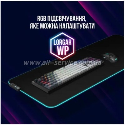  Lorgar Azar 514 RGB USB UA Black (LRG-GK514B-UA)