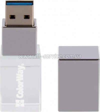 ��e��� ColorWay 64GB ColorWay Crystal USB 3.0 (CW-USBCL64)