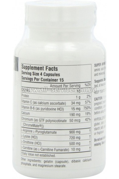 -  Source Naturals   , Super Amino Night, 60  (SN0110)