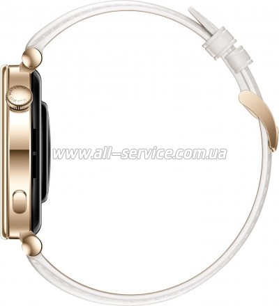 - Huawei WATCH GT 4 41mm Classic White Leather (55020BJB)