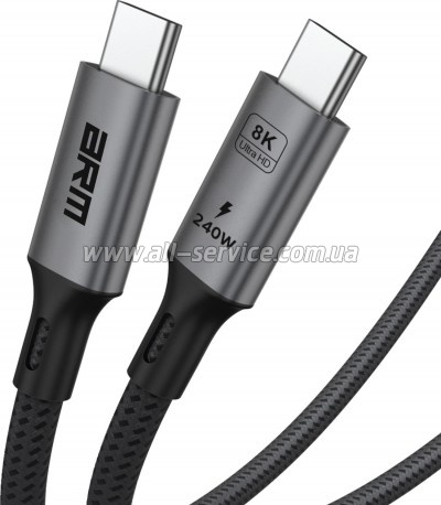 ���� ������ USB-C to USB-C 1.0m USB4 40Gbps 240W 8K60Hz black Armorstandart (ARM81921)