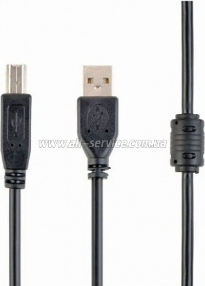 ������ ��� �������� USB 2.0 AM/BM 1.5m ferrite Cablexpert (CCFB-USB2-AMBM-1.5M)