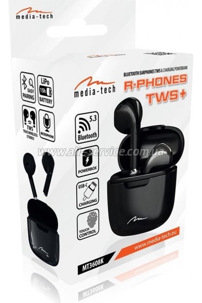 �������� Media-Tech R-Phones Black (MT3608K)