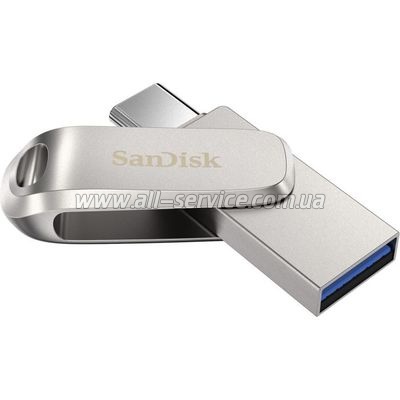  SanDisk 32GB Ultra Dual Drive Luxe USB 3.1 + Type-C (SDDDC4-032G-G46)
