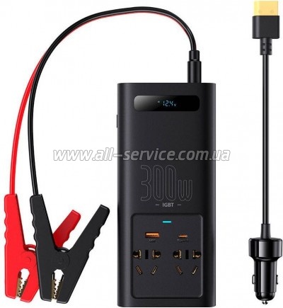   12V/220V 300W IGBT Baseus In-car Inverter Baseus (CGNB010101)