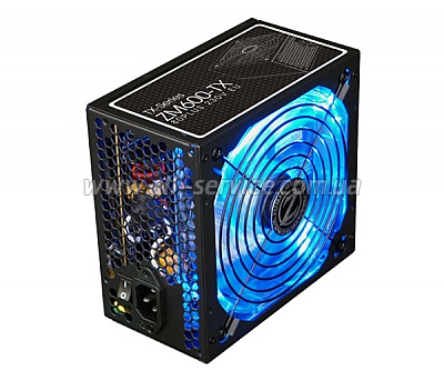   ZALMAN ZM600-TX 600W v.2.3. Fan 14. LED aPFC.80+. Retail