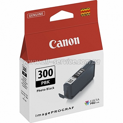  Canon PFI-300 PBK (4193C001)