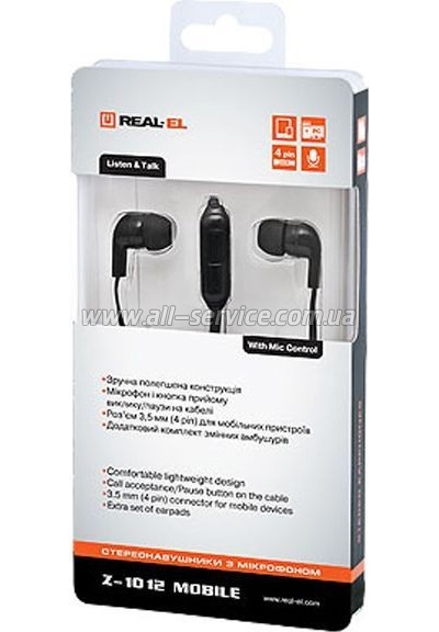 REAL-EL Z-1012 Black
