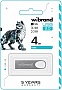  Wibrand 4GB Irbis Silver USB 2.0 (WI2.0/IR4U3S)