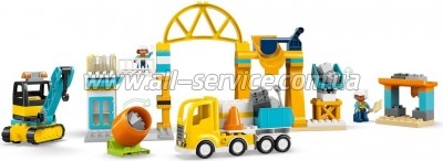 ����������� LEGO DUPLO Town 3-�-1 ���������� ��������� � ������� (10476)