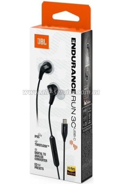 �������� JBL Endurance Run 3C USB-C Black (JBLENDURRUN3CBLKG)