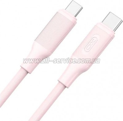 ���� ������ USB-C to USB-C 1.2m pink XO (NB-Q265B-CC.pink)