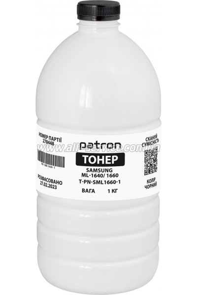 ����� Patron Samsung ML-1640/ ML-1660 ����� 1�� Black (PN-SML1660-1)