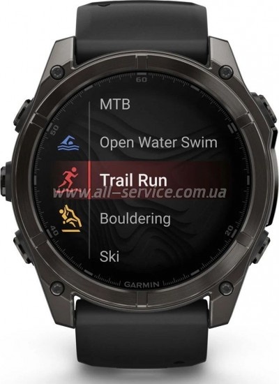 - Garmin fenix 8 51mm,AMOLED,Saph,CrbnGryTi/Blk,Blk/PebbleGryBnd (010-02905-21)