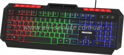  Maxxter KBG-UML-02B-UA USB UA Black (KBG-UML-02B-UA)