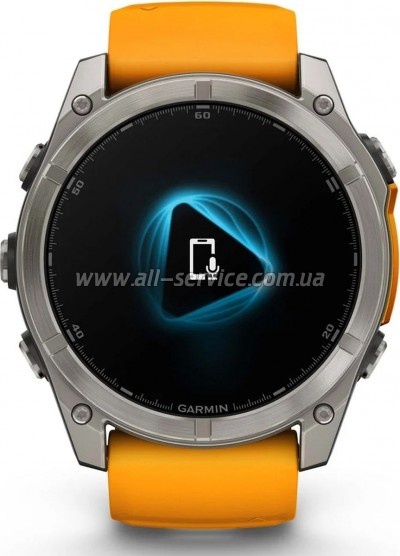 - Garmin fenix 8 51mm, AMOLED, Saph, Ti/Bare/Grpht, SparkOrg/GrphtBd, (010-02905-11)