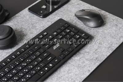  2E KS260 Wireless Black (2E-KS260WB)