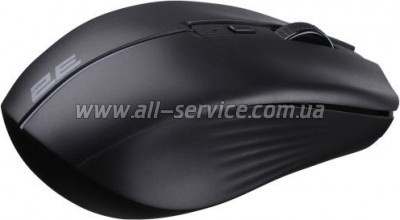  2E MF270 Silent Rechargeable Wireless Black (2E-MF270WBK.)