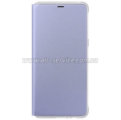    SAMSUNG A730 (EF-FA730PVEGRU) Neon Flip Cover Orchid Grey