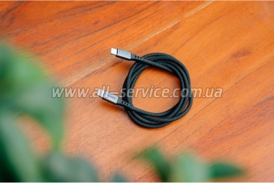 ���� ������ USB-C to USB-C 1.2m 60W black Verbatim (31845)