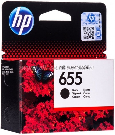 �������� HP �655 DJ 4615/ 4625/ 3525/ 5525 Black (CZ109AE)