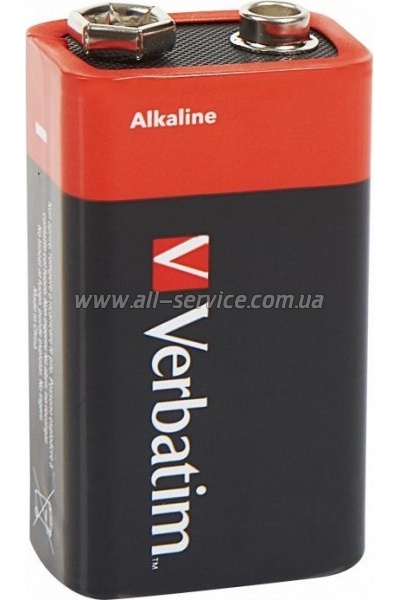  Verbatim  Alcaline 9V * 1 (49924)